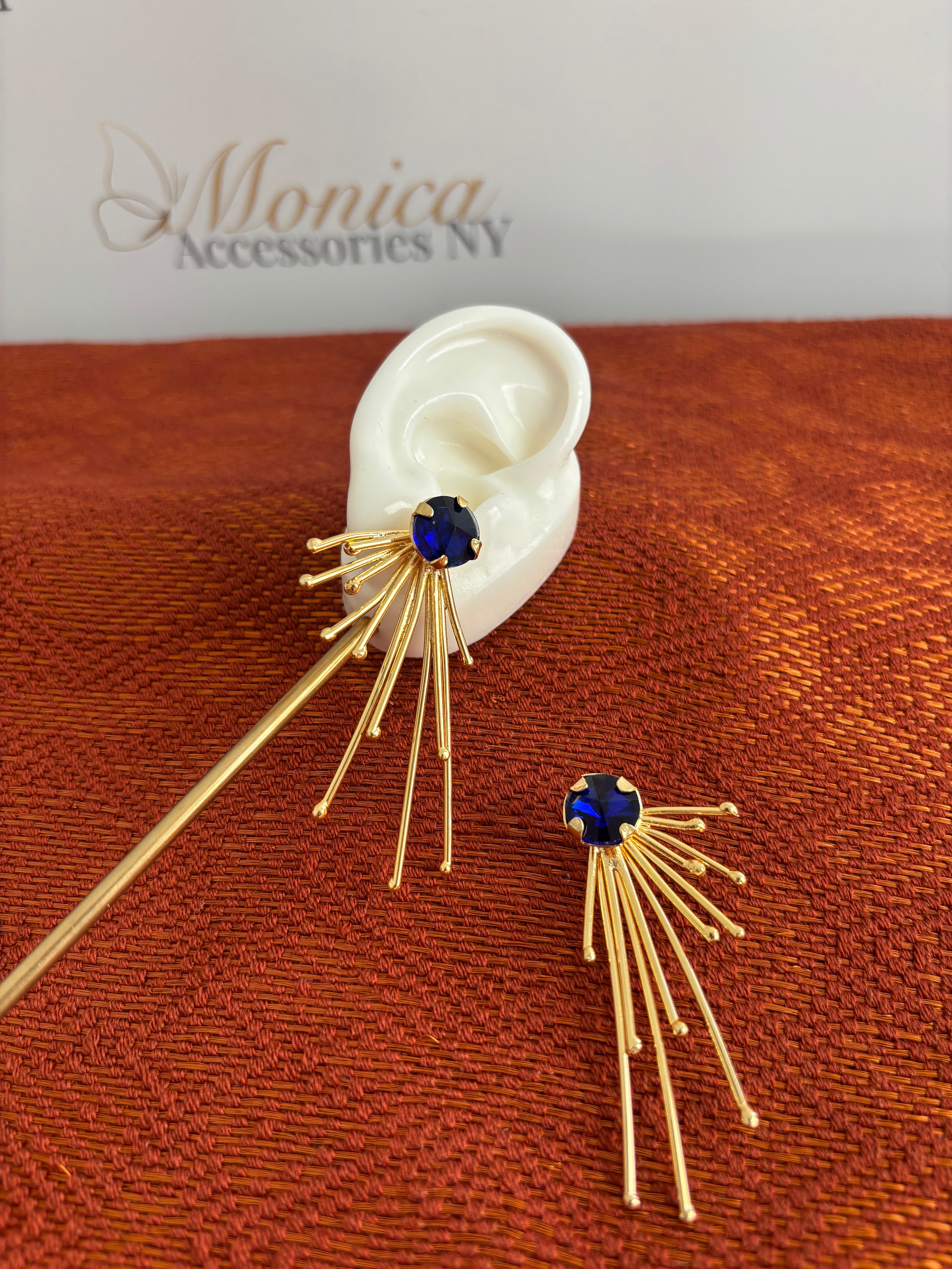 Aretes Blue fugaz
