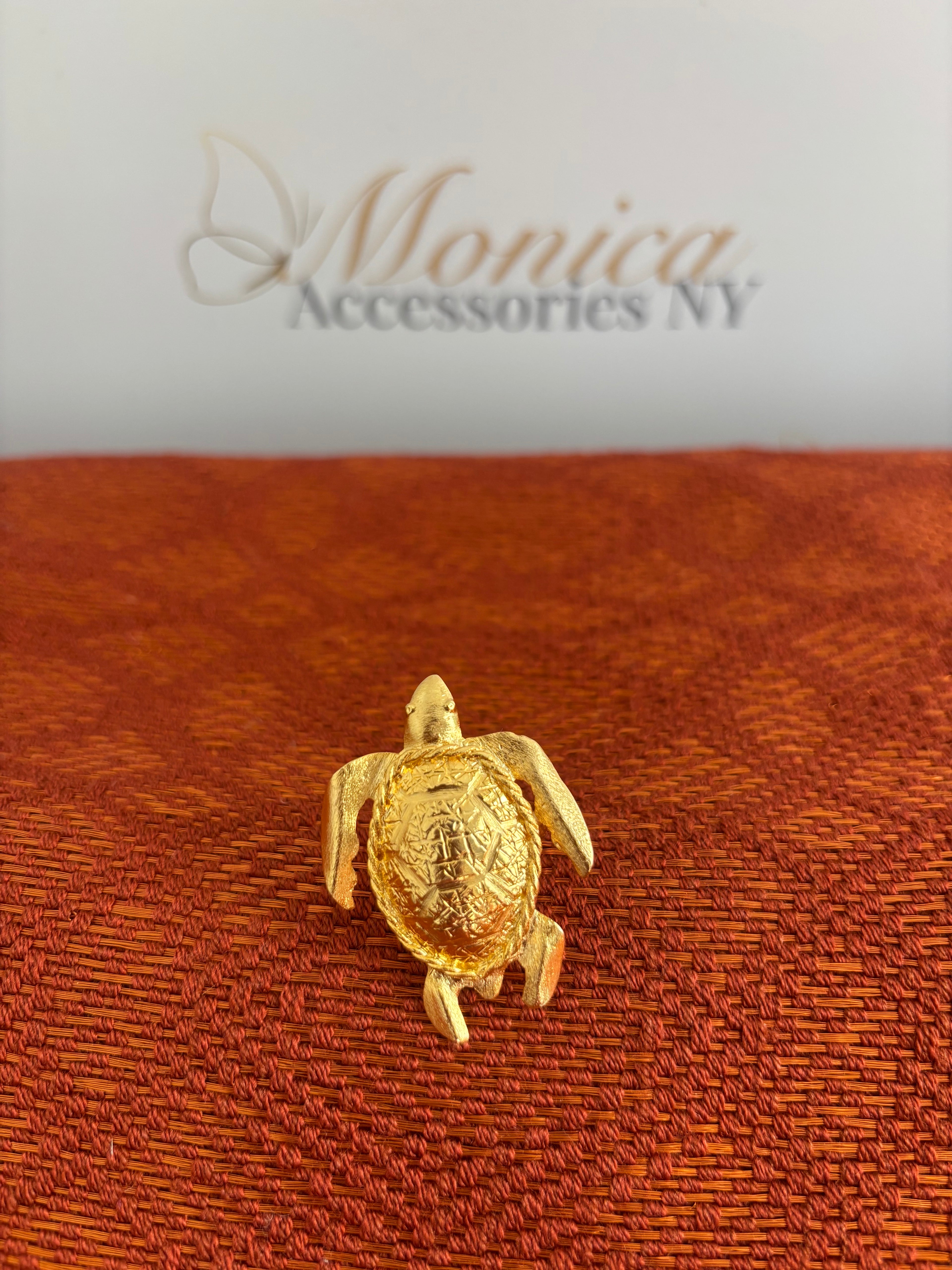Anillo maxi tortuga