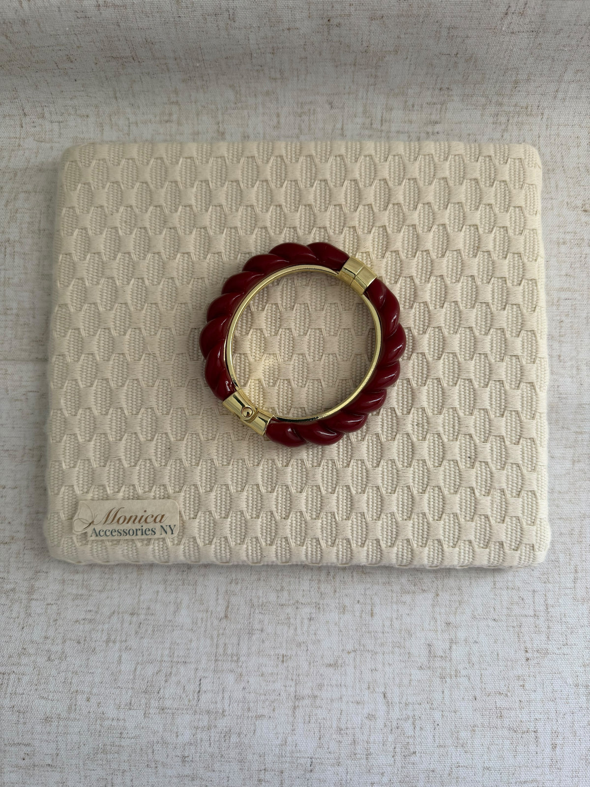 Brazalete trenzas de fuego