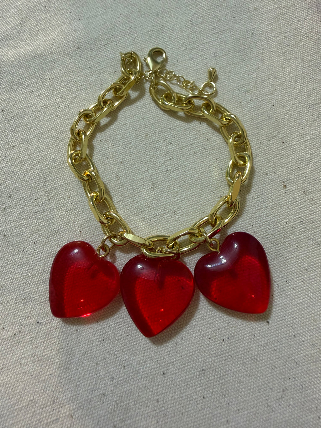 Pulsera corazones