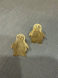Aretes pingüinos pequeños